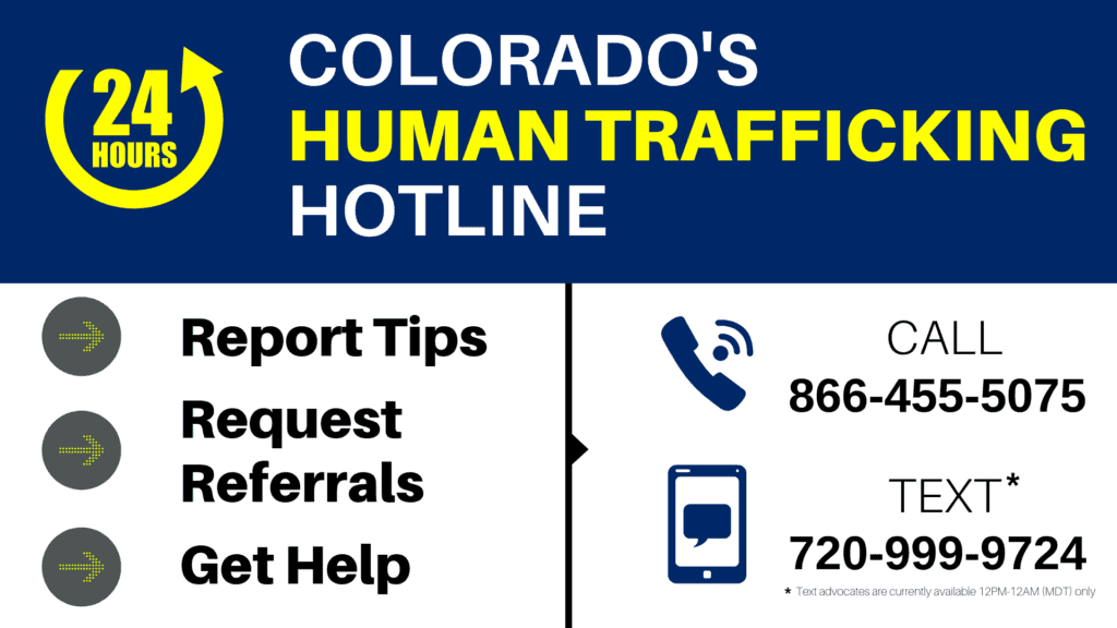 Human trafficking Hotline